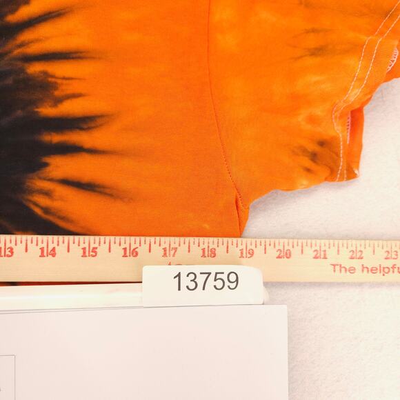 Gildan Casual Crew Neck Short Sleeve T Shirt Mens Size Medium M Tie-dye Multi - Picture 6 of 9